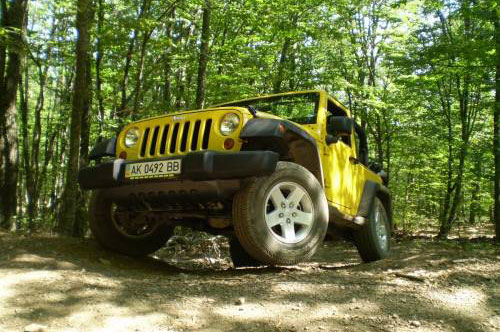 Активный отдых в Крыму c Jeep Wrangler!